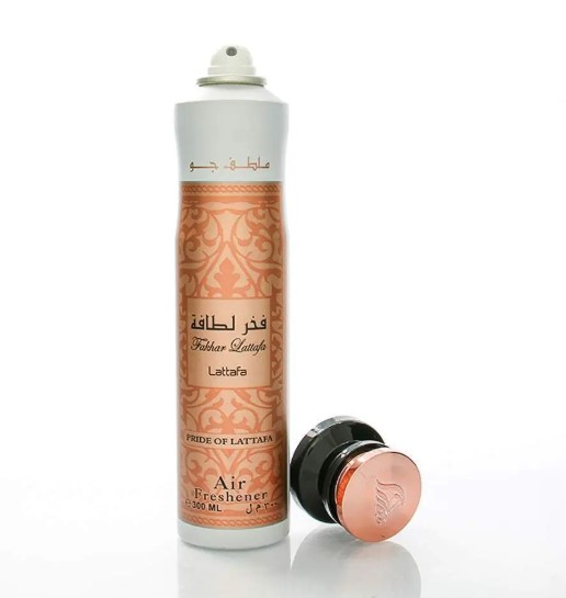 Fakhar Lattafa Rose Gold 300ml Air Freshener by Lattafa (Pack of 12)