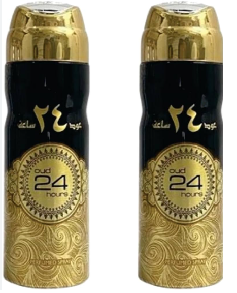 Oud 24 200ml Body Sprays by Ard al Zaafaran (Pack of 12)