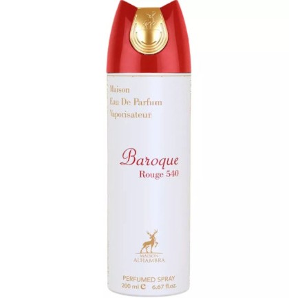 Pack of 6-La Rouge Baroque 200ml Deodorant by Maison Alhambra