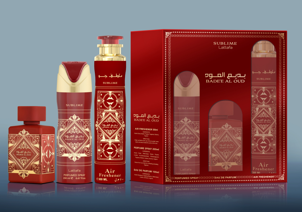 3P Gift Set Badee al Oud Sublime by Lattafa