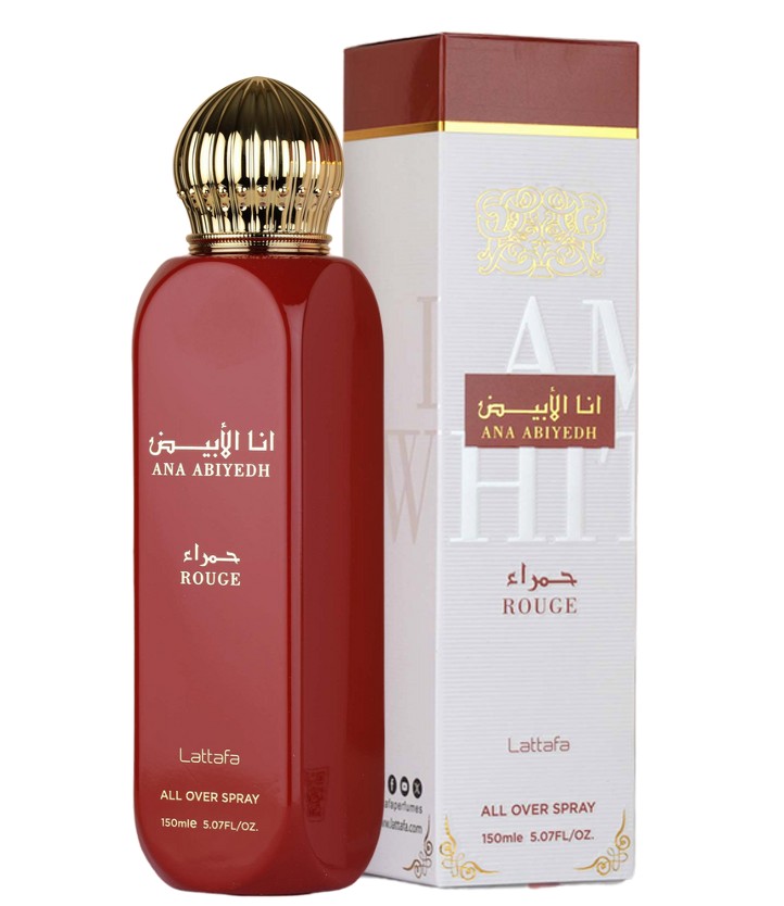 Ana Abiyedh Rouge 150 ml All Over Spray Lattafa