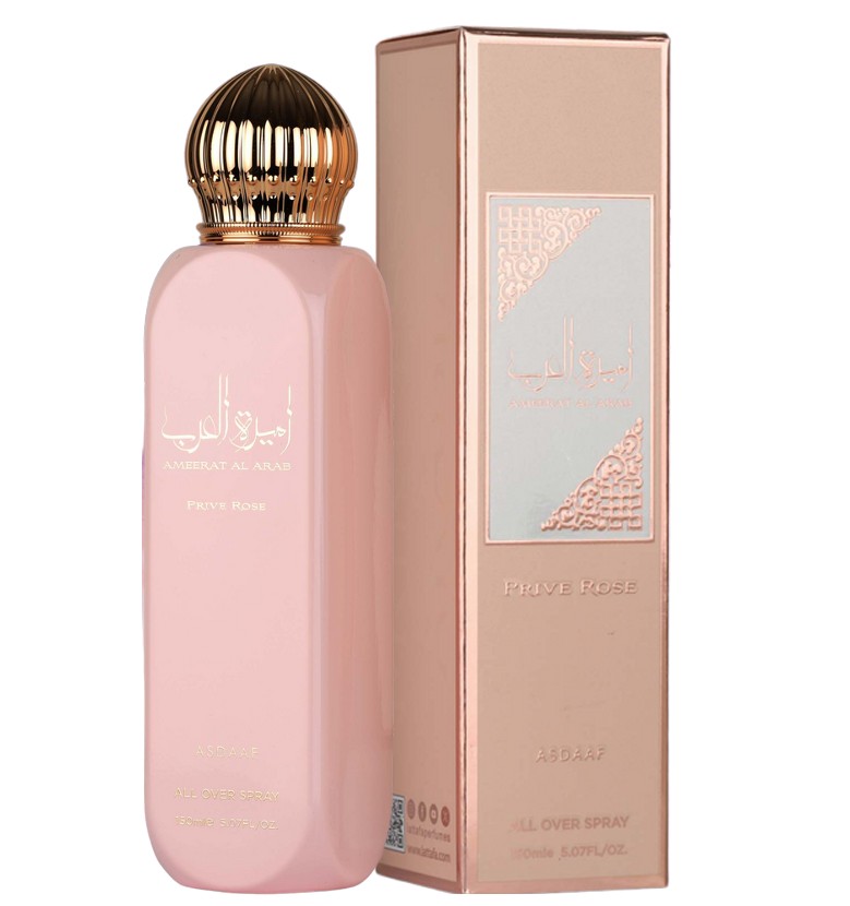Ameerat Al Arab Prive Rose 150 ml All Over Spray Asdaaf