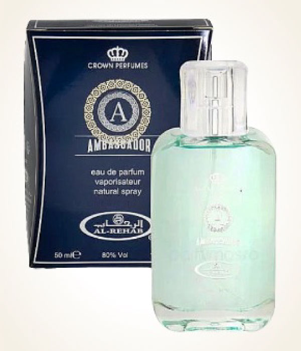 Pack of 6- Ambassador Man 50ml Perfume by Al Rehab
