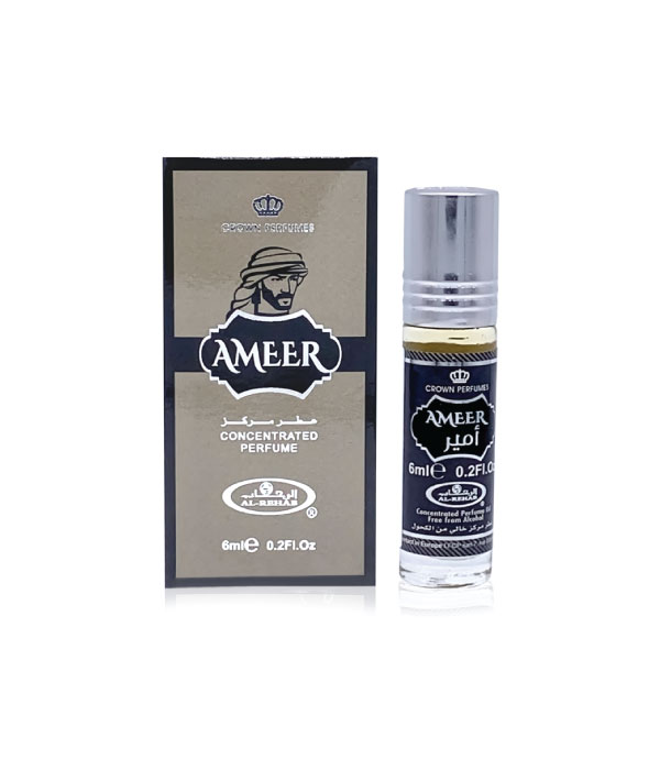 Pack of 6 - Ameer  6ml Perfume Oil by Al Rehab