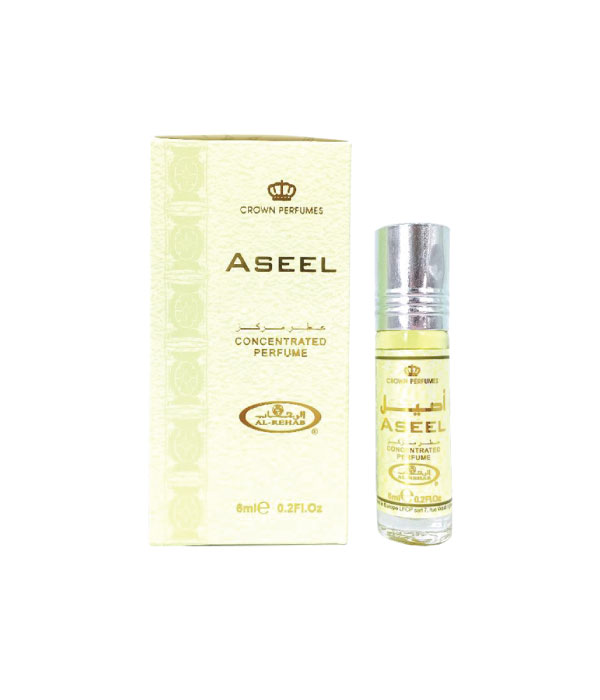 Pack of 6 - Aseel  6ml Perfume Oil by Al Rehab