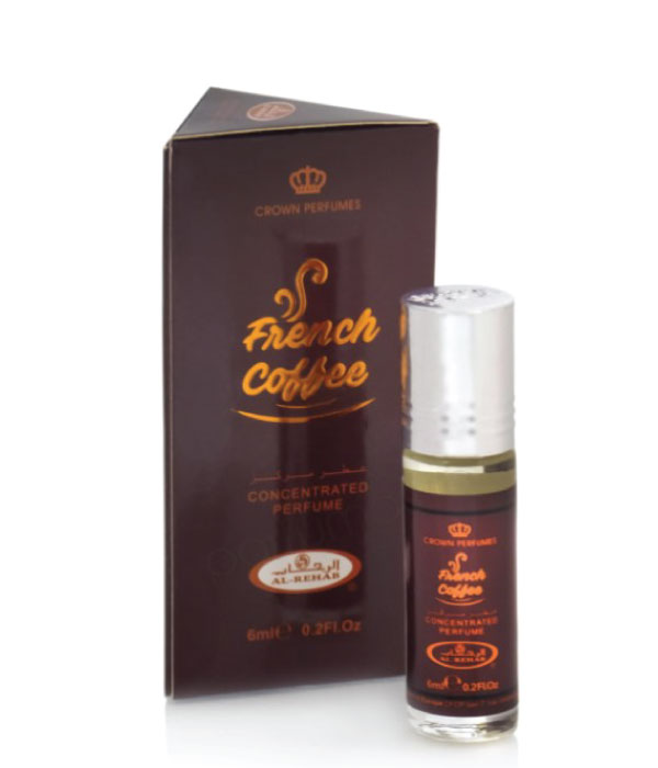 Pack of 6 - French Coffee   6ml Perfume Oil by Al Rehab