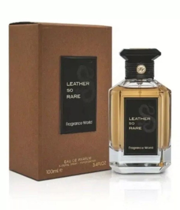 Leather So Rare  100ml by Fragrance World - Eau De Parfum