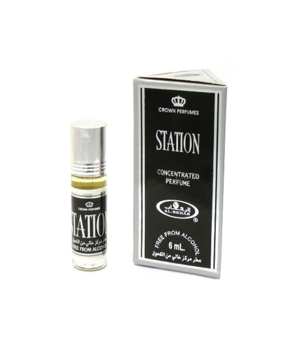 Pack of 6 - Station  6ml Perfume Oil by Al Rehab