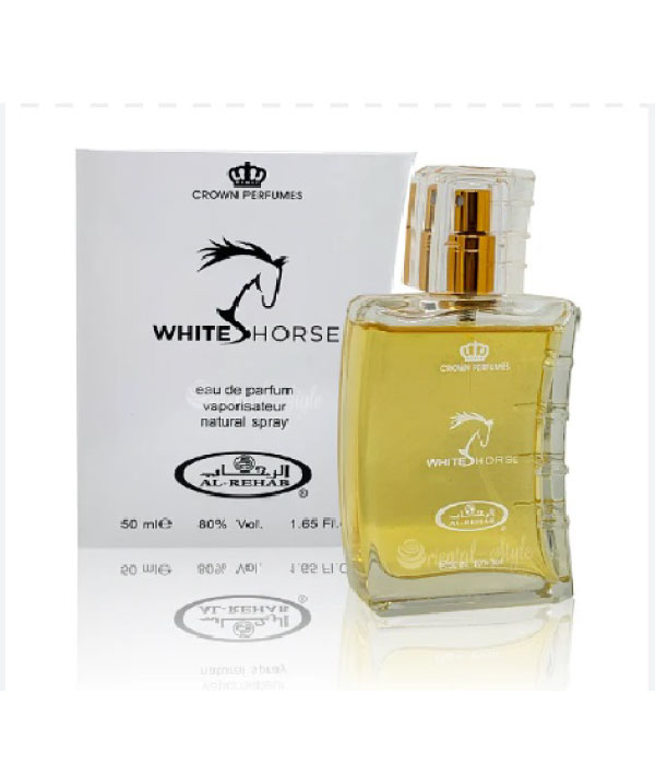 Pack of 12- White Horse 50ml Perfume by Al Rehab