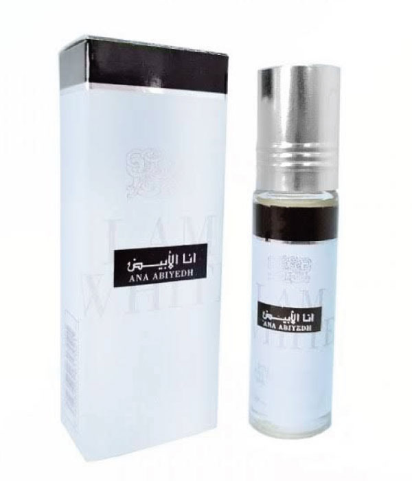 Pack of 12-  Ana Abiyedh 10ml Perfume Oil by Ard Al Zaafaran
