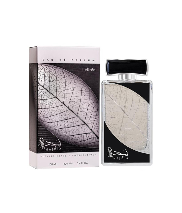 Najdia Silver 100ml by Lattafa Perfumes- Eau De Parfum